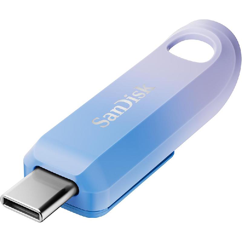 SanDisk Creator USB-C Flash Drive, 256 GB, Blue