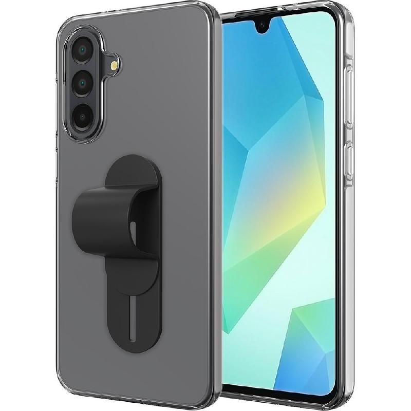 Just in Case Soft Back Cover Mobile Case with Strap, for Samsung Galaxy A36 5G/Galaxy A56 5G, Clear