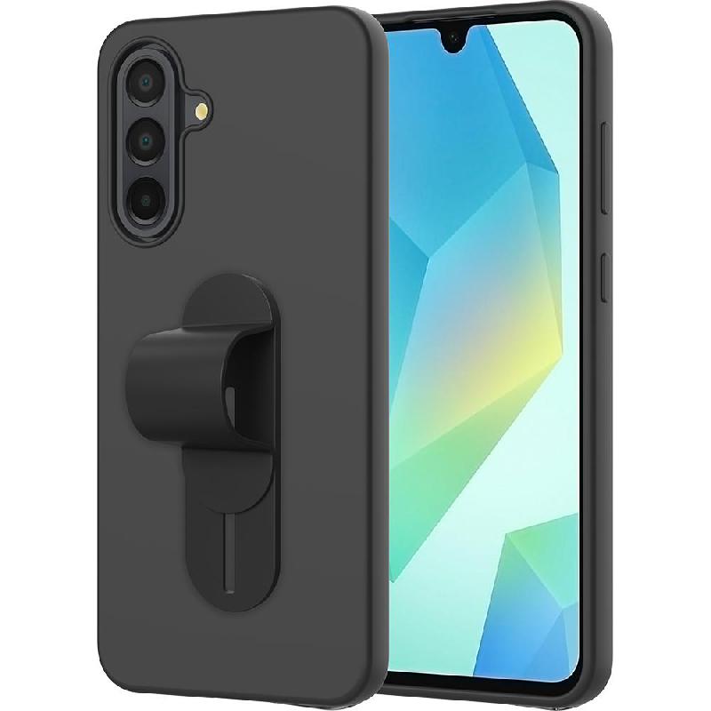 Just in Case Soft Back Cover Mobile Case with Strap, for Samsung Galaxy A36 5G/Galaxy A56 5G, Black