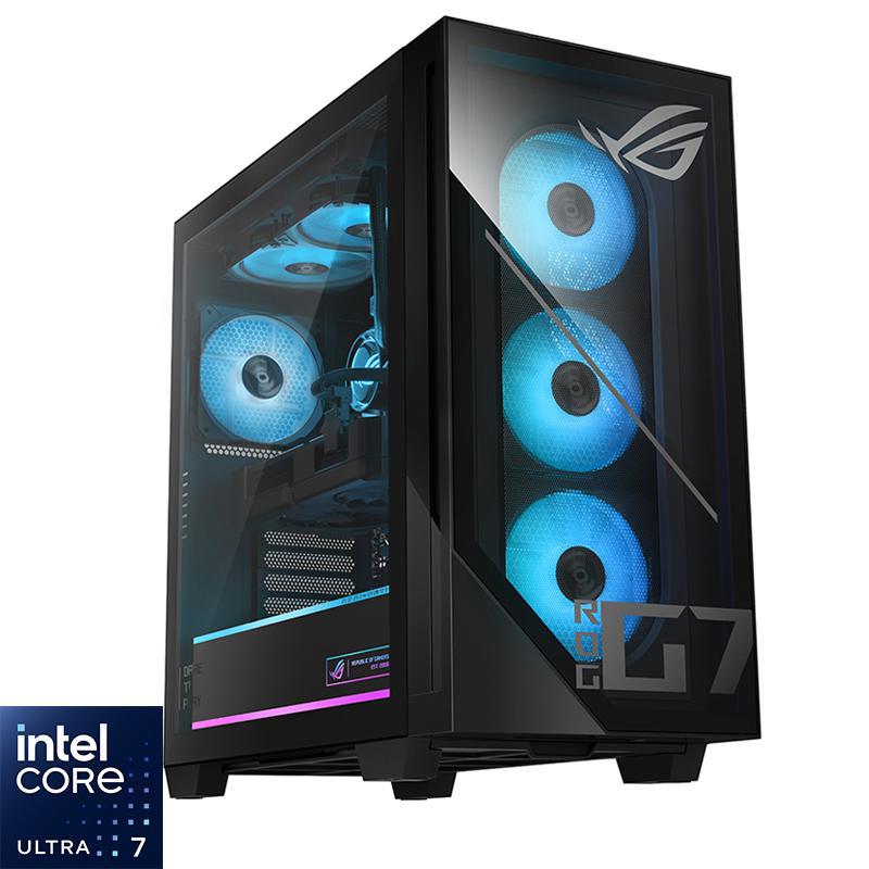 Asus ROG G700TF Gaming CPU, AI, Intel Core Ultra 7 265KF, 32 GB RAM, NVIDIA GeForce RTX 5070 (12 GB), 2 TB SSD