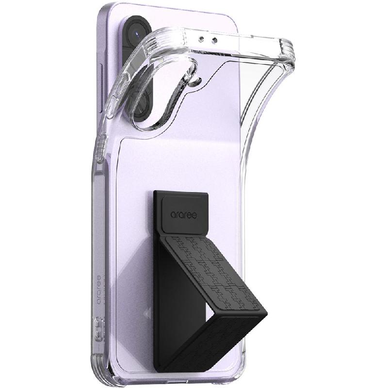 Araree FLEXIELD GRIPSTAND COMBO Back Cover Mobile Case, for Samsung Galaxy A56 5G, Clear