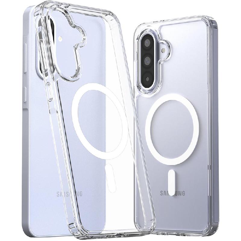 Araree Duple M Back Cover Mobile Case with MagSafe, for Samsung Galaxy A36 5G, Clear