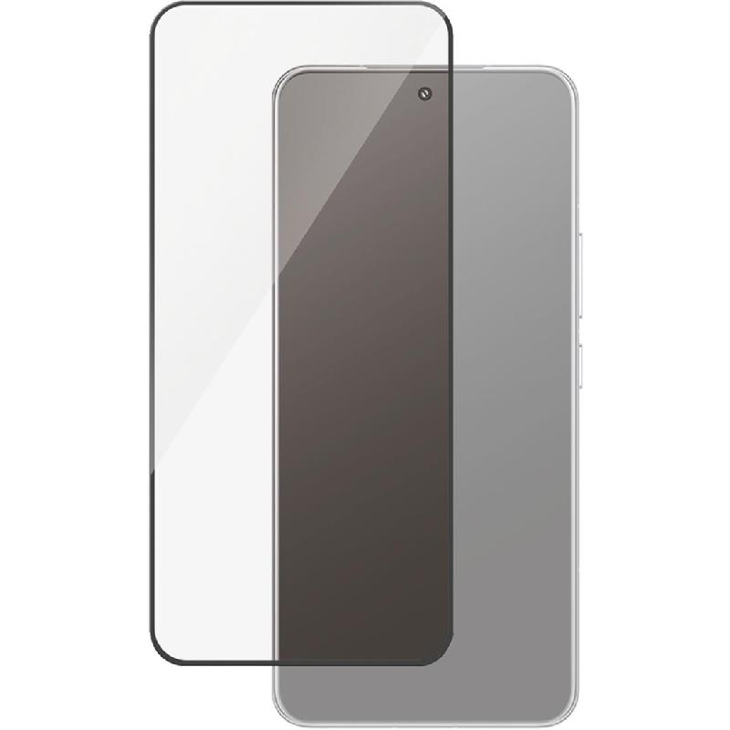 PanzerGlass SAFE Case Friendly Smartphone Screen Protector, for vivo V50, Tempered Glass, Edge-to-Edge, Black