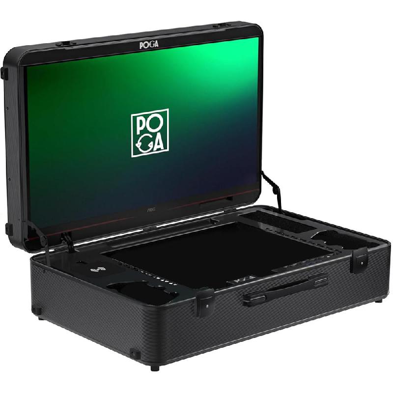 POGA Yez Portable Gaming Monitor with Case, for PlayStation 5, Black