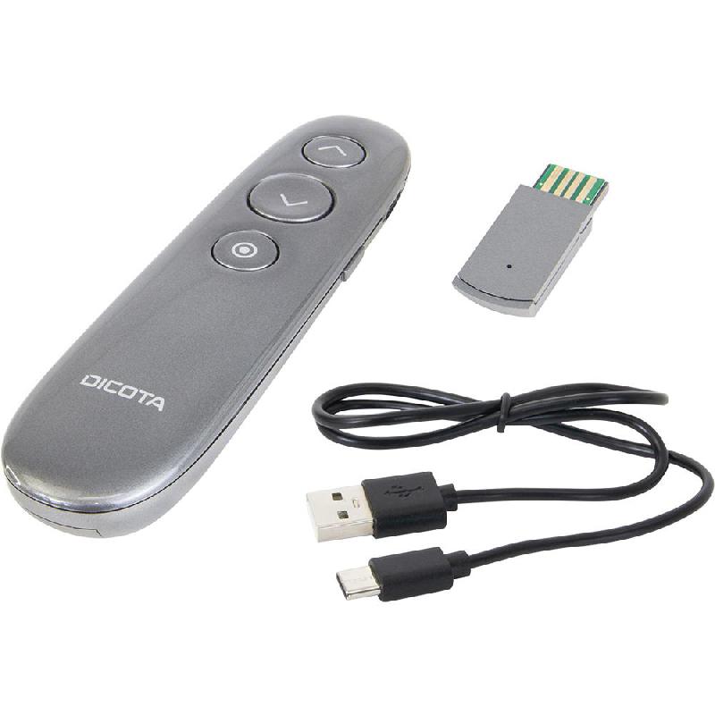 Dicota Wireless Presenter with Button Type Controls, Windows, Wireless — 4