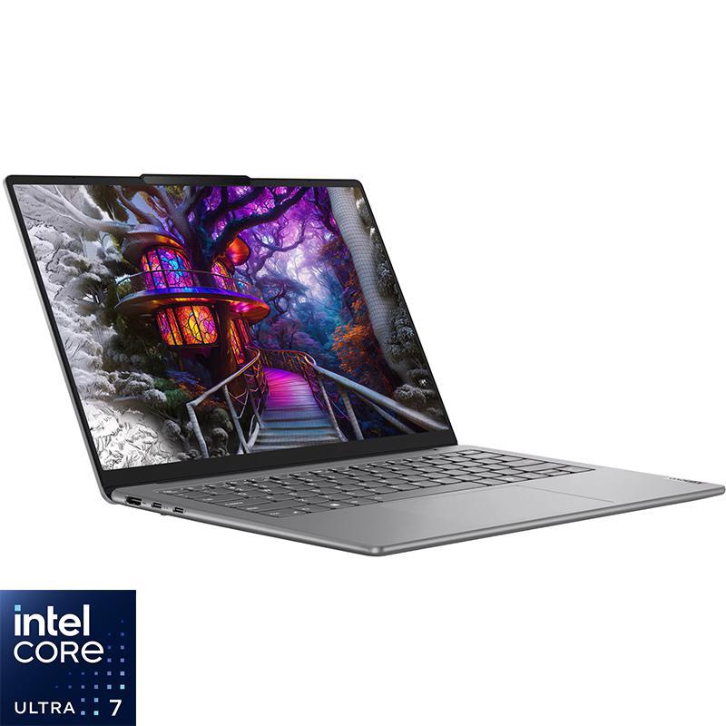 Lenovo Yoga Slim 7 Laptop, AI, 14", Intel Core Ultra 7, 16 GB RAM, 512 GB SSD, Windows 11 Home, Intel Arc Graphics