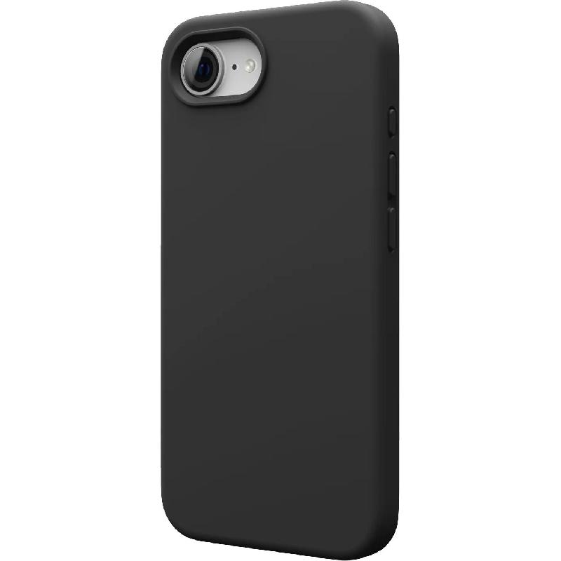 Elago Liquid Silicone Back Cover Mobile Case, for iPhone 17e/iPhone 16e, Black