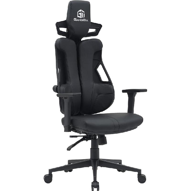 GamerTek Galactic Guardian Black Edition Gaming Chair, Black