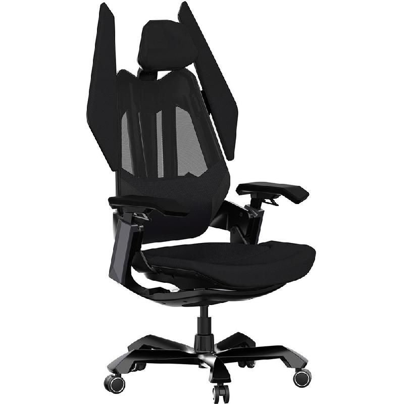 GamerTek Final Boss Gaming Chair, Black