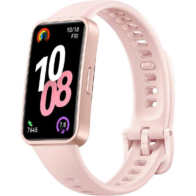 Huawei Band 10 Fitness Band, for Android 8.0 or Later/iOS 13.0 or Later/HarmonyOS 2.0 or Later, 1.47", AMOLED Color Screen, Pink