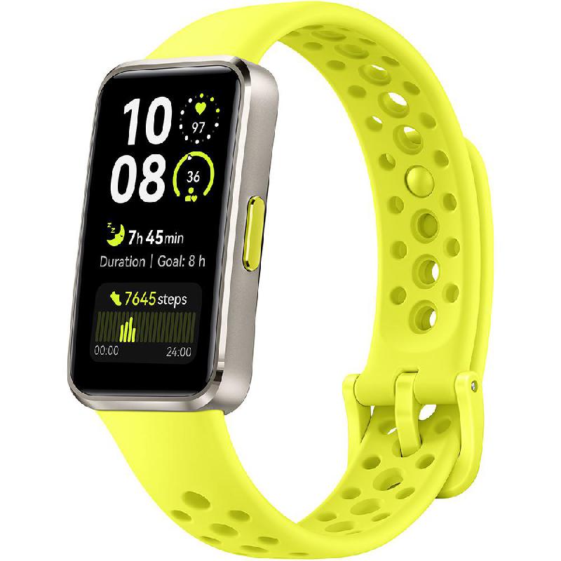 Huawei Band 10 Fitness Band, for Android 8.0 or Later/iOS 13.0 or Later/HarmonyOS 2.0 or Later, 1.47", AMOLED Color Screen, Green
