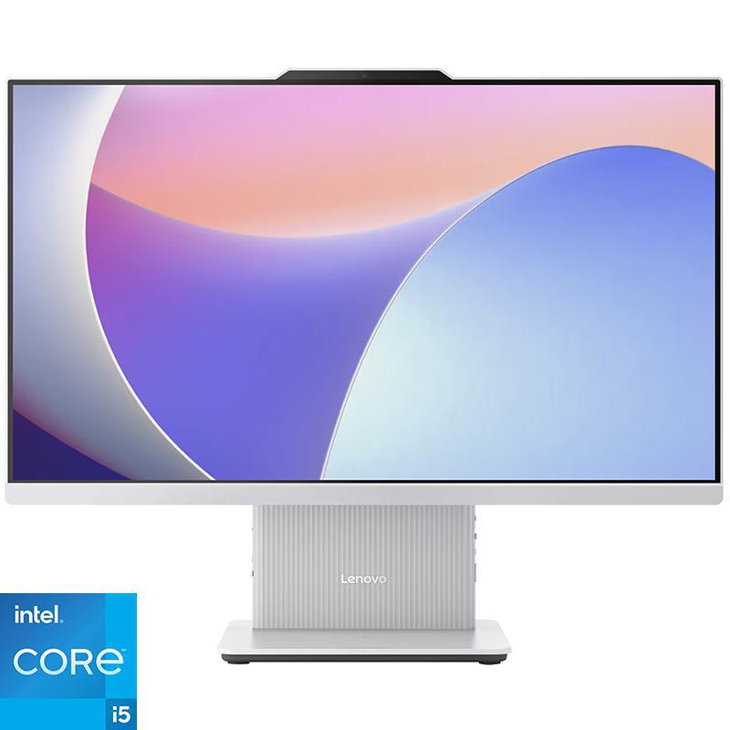Lenovo IdeaCentre AIO Desktop Computer, 23.8", Intel Core i5, 8 GB RAM, 512 GB SSD, Intel Graphics