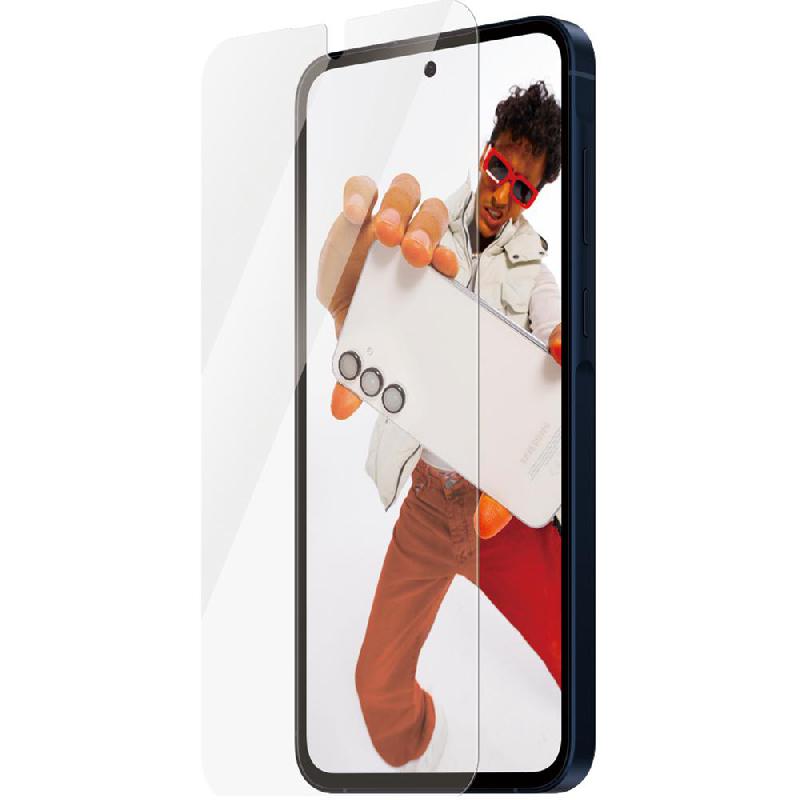 PanzerGlass SAFE Ultra Wide Fit Smartphone Screen Protector, for Samsung Galaxy A56 5G, Tempered Glass, Edge-to-Edge, Black