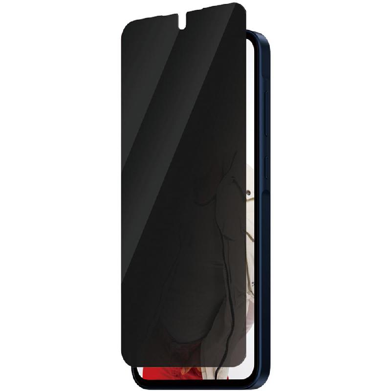 PanzerGlass SAFE Ultra Wide Fit Privacy Smartphone Screen Protector, for Samsung Galaxy A36 5G, Tempered Glass, Edge-to-Edge, Black