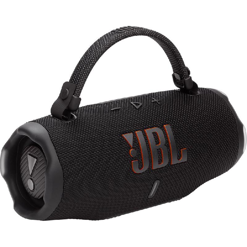 JBL Charge 6 Portable Speaker, Bluetooth, up to 28 Hours Playtime, Black