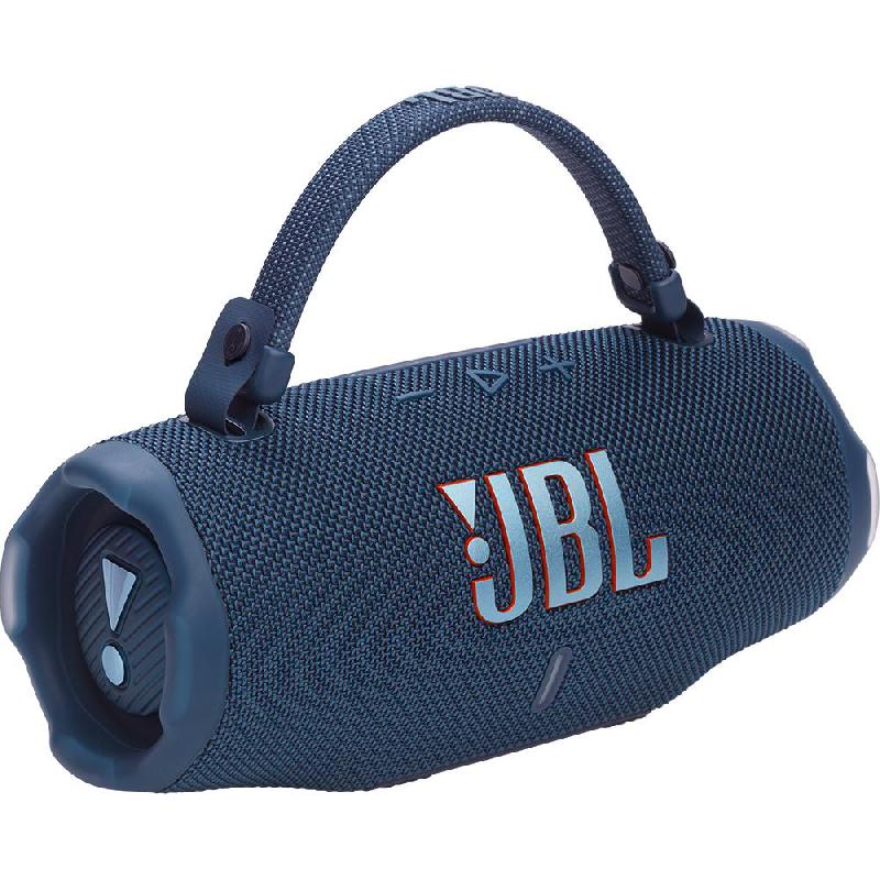 JBL Charge 6 Portable Speaker, Bluetooth, up to 28 Hours Playtime, Blue
