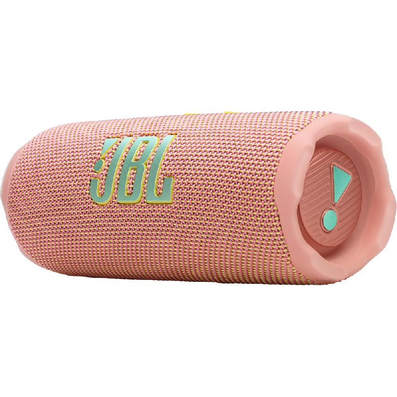 JBL Flip 7 Portable Speaker, Bluetooth, up to 16 Hours of Playtime, Pink