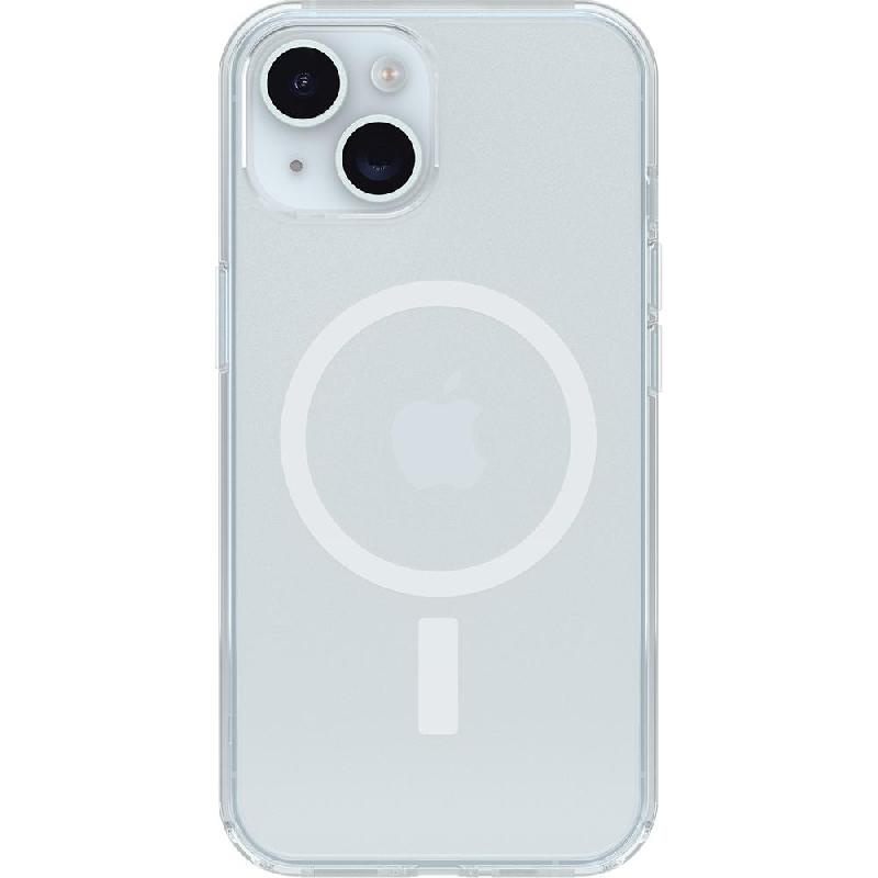 OtterBox Symmetry Series Back Cover Mobile Case with MagSafe, for iPhone 17e/iPhone 16e/iPhone 15/iPhone 14/iPhone 13, Clear