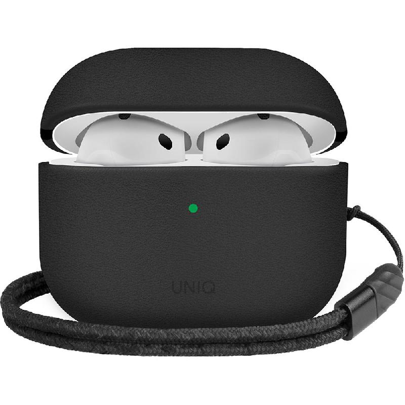 Uniq Lyden DS Earbuds Case, for Apple AirPods 4, Dallas Black