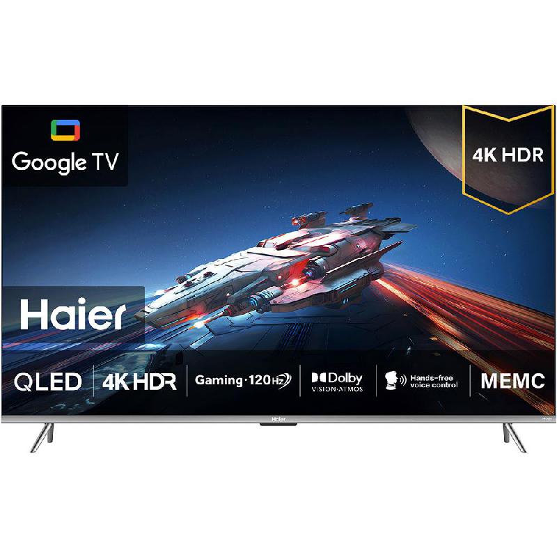 Haier 85" Smart TV, 4K LED, 120 Hz, Black, H85S800UX