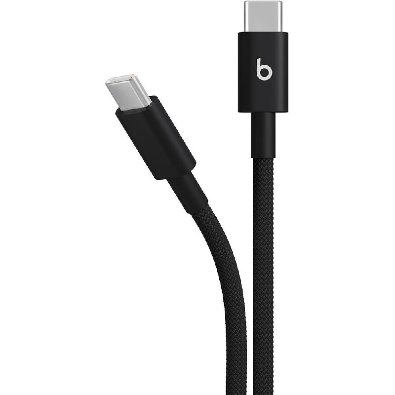 Beats Woven USB-C to USB-C Sync & Charge Cable, 20.00 cm ( 7.87 in ), Bolt Black — 2