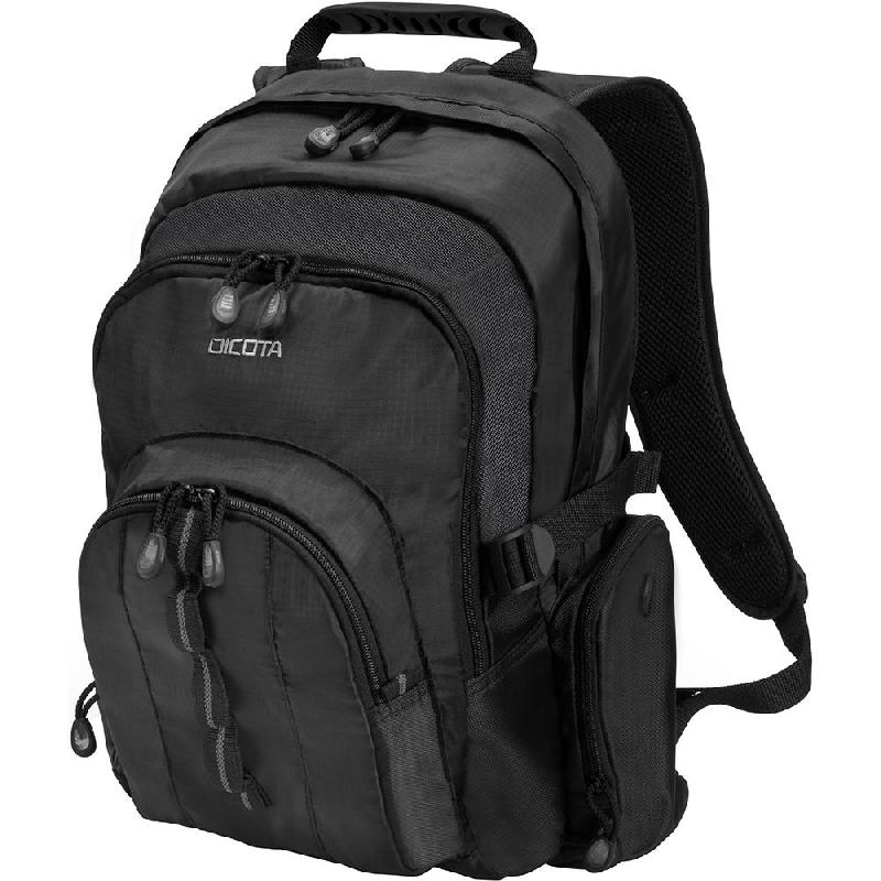 Dicota Laptop Backpack, for 14"/14.1"/14"/13.9"/15"/15.4"/15.5"/15.6" (Device), Black