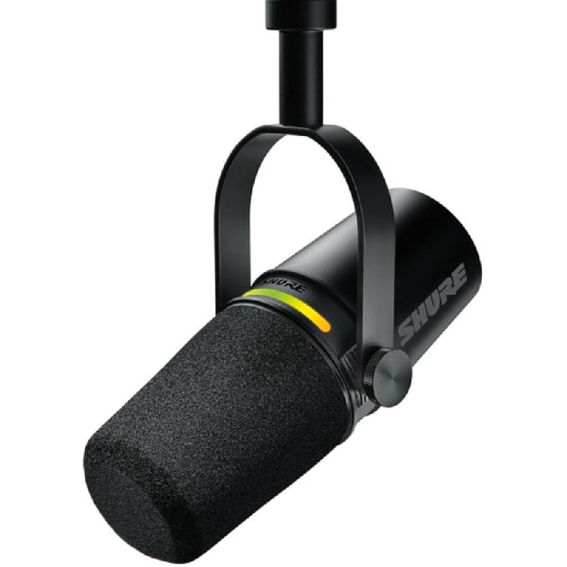 Shure MV7+, Dynamic Microphones, Black