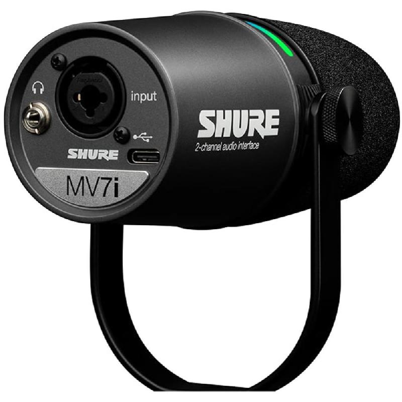 Shure MV7i, Dynamic Microphones, Black — 4