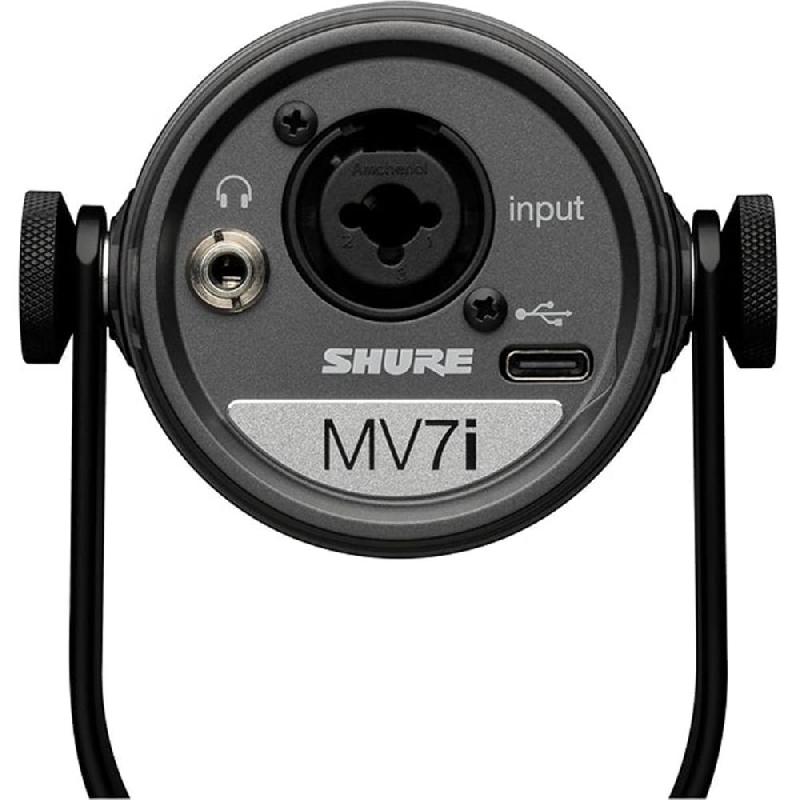 Shure MV7i, Dynamic Microphones, Black — 3