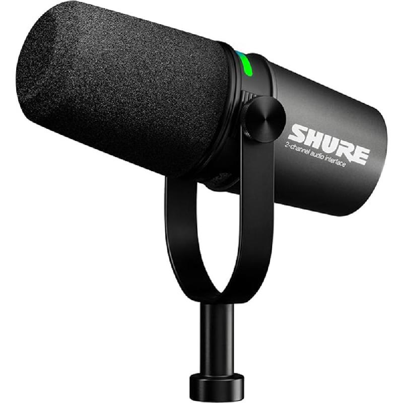 Shure MV7i, Dynamic Microphones, Black — 2
