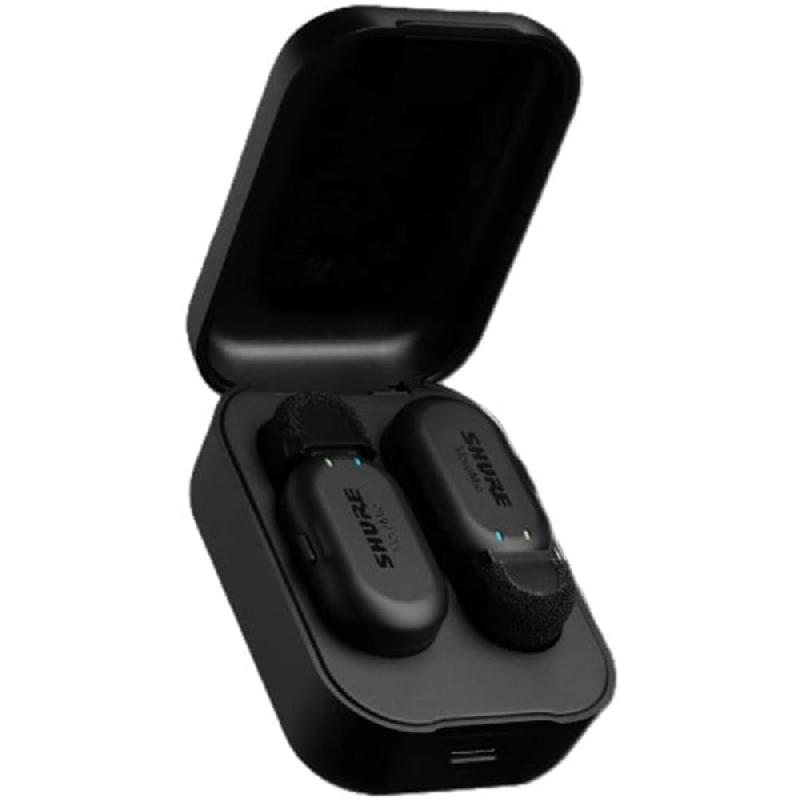 Shure MoveMic Two Receiver Kit, Lavalier Microphones, Black — 4