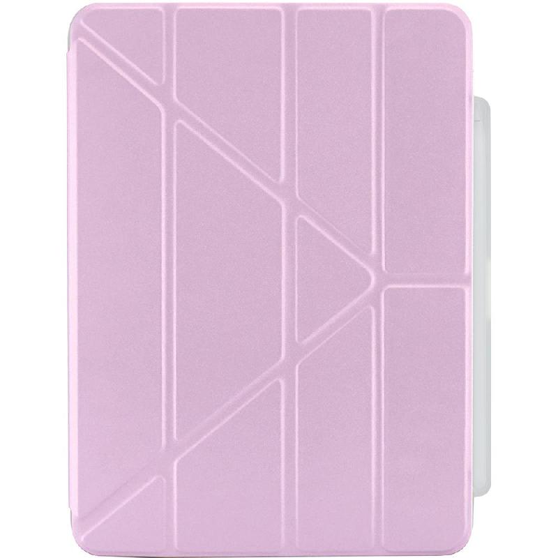 PIPETTO Origami No3 Pencil Folio Tablet Case, for iPad Air 11 M3/iPad Air 11 M2, Metallic Purple