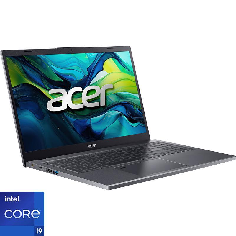 Acer Aspire 15 Laptop, 15.6", Intel Core i9, 16 GB RAM, 1 TB SSD, Windows 11, Intel Iris Xe Graphics