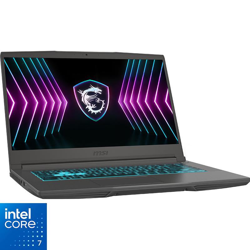 MSI Thin 15 B2RVE Gaming Laptops, 15.6", Intel Core 7, 16 GB RAM, 512 GB NVMe PCIe SSD Gen 4x4, Windows 11 Home, NVIDIA GeForce 6 GB