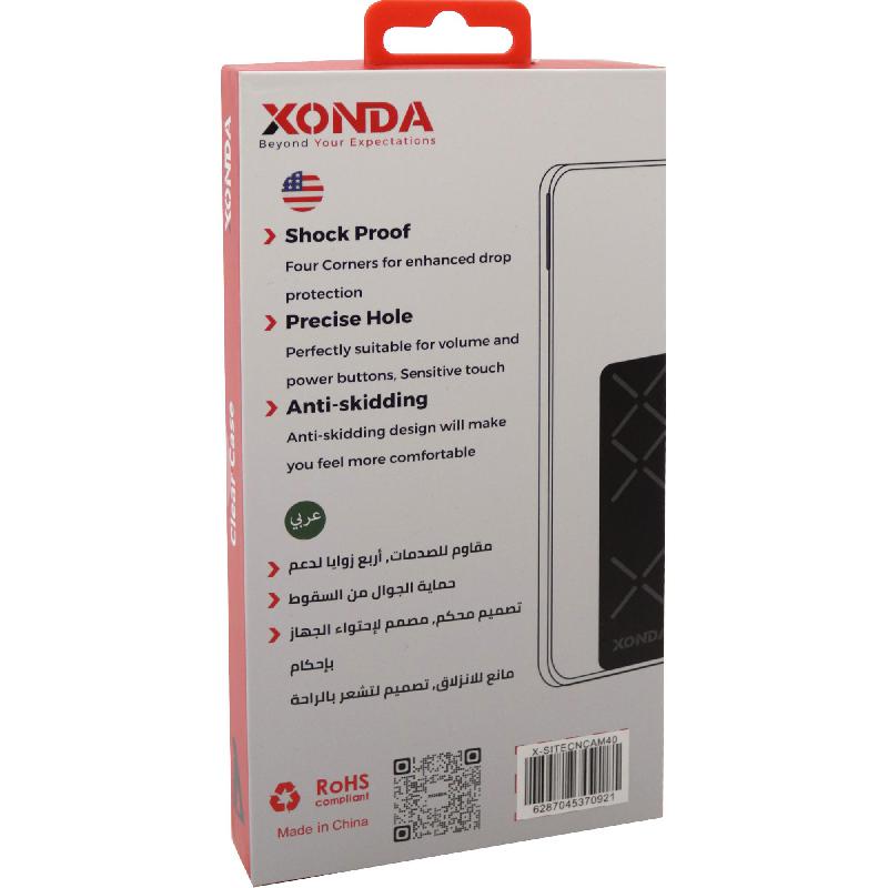 Xonda Back Cover Mobile Case with Strap, for Tecno Camon 40 5G, Clear — 2