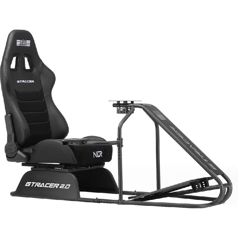 Next Level Racing GTRacer 2.0 Simulator Cockpit Gaming Chair, Black