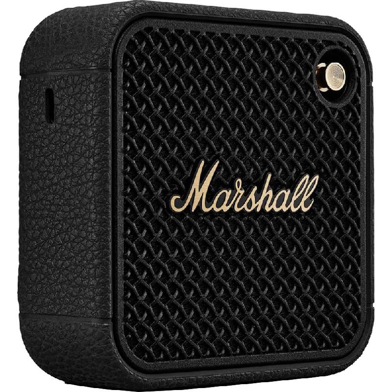 Marshall Willen II Portable Speaker, Bluetooth, up to 17 Hours Playtime, Black/Brass — 3
