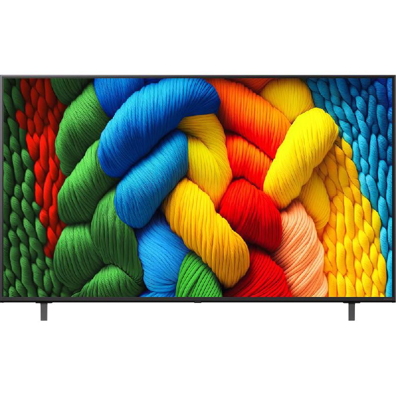 LG 65" Smart TV, 4K NanoCell, 60 Hz, Black, NANO80