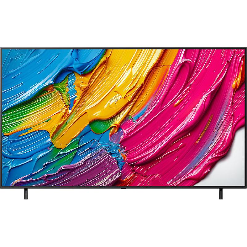 LG 75" Smart TV, 4K QNED, 60 Hz, Black, QNED80