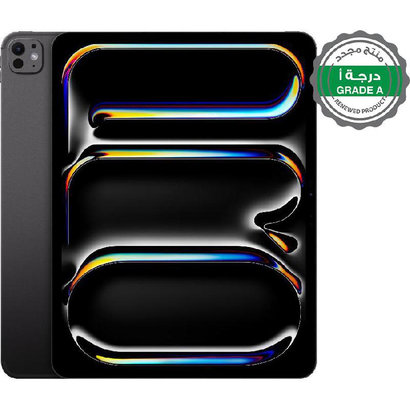 Renewed Grade A Apple iPad Pro 13 M4 2024, Tablet - Wi-Fi, 13", 1 TB, 10-core CPU, Space Black