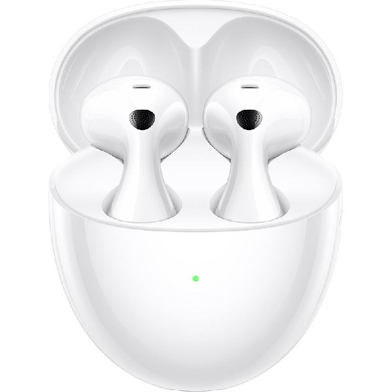 Huawei FreeBuds 6 Earbuds, Active Noise Cancelling, Bluetooth, USB (Charging), Built-in Microphone, White