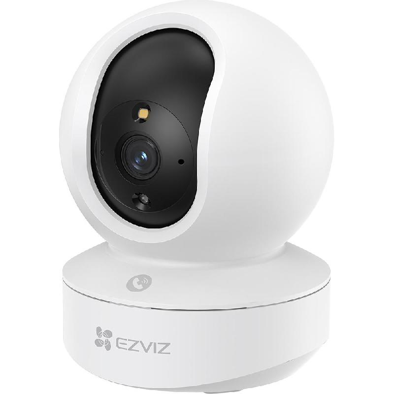 Ezviz TY1 Pro 3K Smart Home Camera, Wi-Fi, Works with Amazon Alexa/Google Home, White