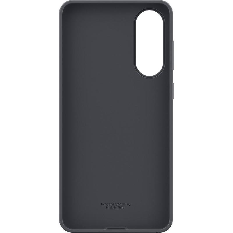Samsung Silicone Back Cover Mobile Case, for Samsung Galaxy S25 Edge, Black — 2