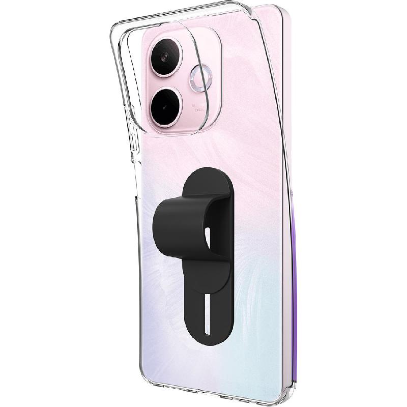 Just in Case Soft TPU Back Cover Mobile Case with Strap, for OPPO A5 Pro 5G, Clear