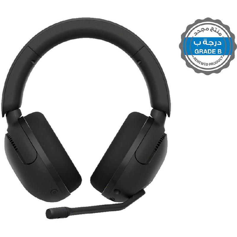 Renewed Grade B Sony INZONE H5 Gaming Headset, Noise Reduction, Wireless/Wired (Optional), USB (Charging), Bidirectional Microphone, Black