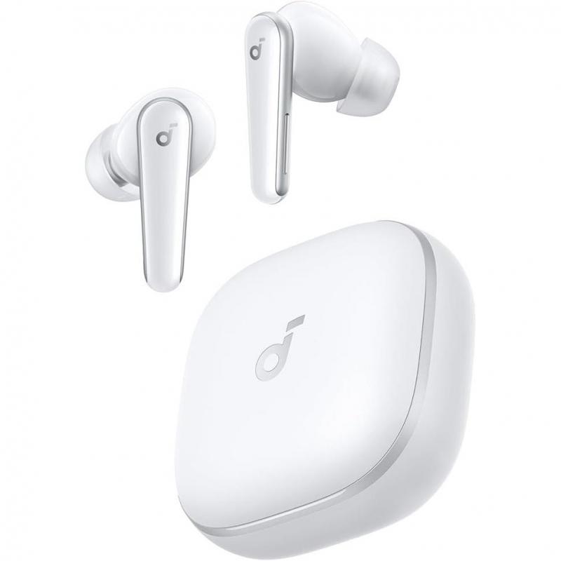 Anker Liberty 5 Earbuds, Active Noise Cancelling, Bluetooth, USB (Charging), Built-in Microphone, White — 3