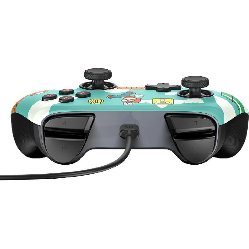 PowerA Advantage Mario Time Controller, Wired, for Nintendo Switch 2, Green — 2