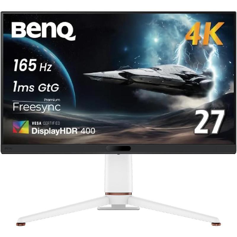 BenQ MOBIUZ EX271U 27" Gaming Monitor, LED, 4K UHD (Ultra HD), 165 Hz, 1ms (GtG), White