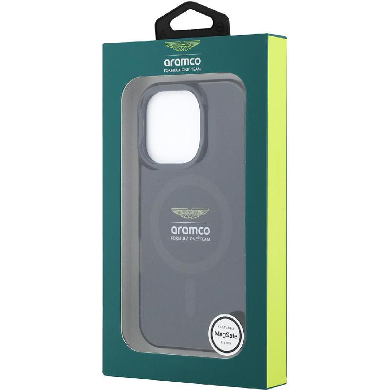 Aston Martin Back Cover Mobile Case with MagSafe, for iPhone 16 Pro, Black — 4