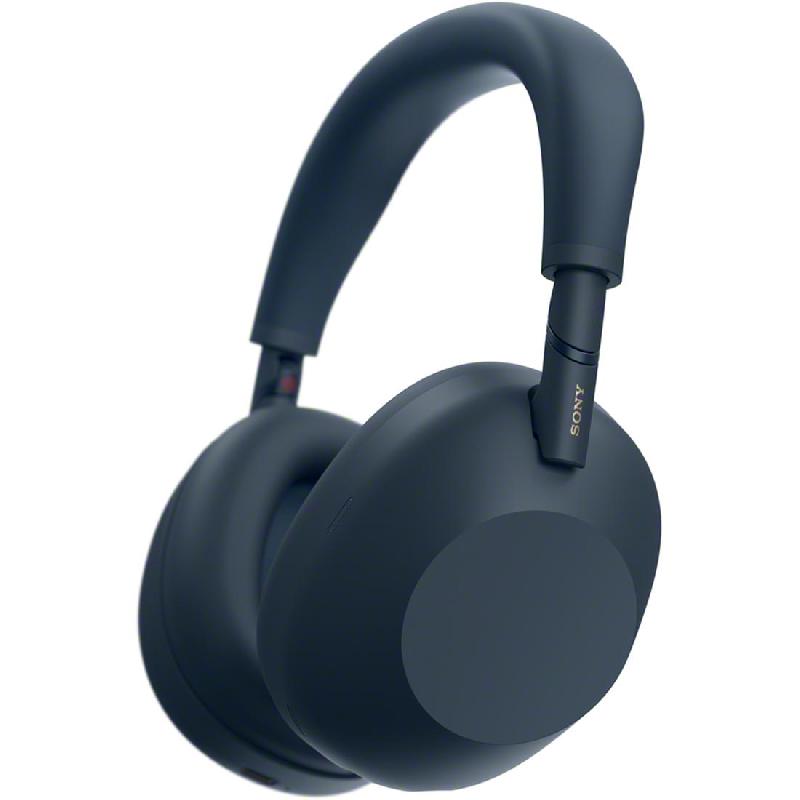 Sony WH-1000XM6 Mark 6 Over-Ear Headphones, Active Noise Cancelling, Bluetooth, USB (Charging), Built-in Microphone, Blue
